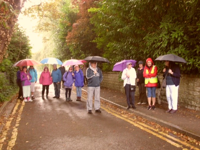 Start of the Umbrella Walk